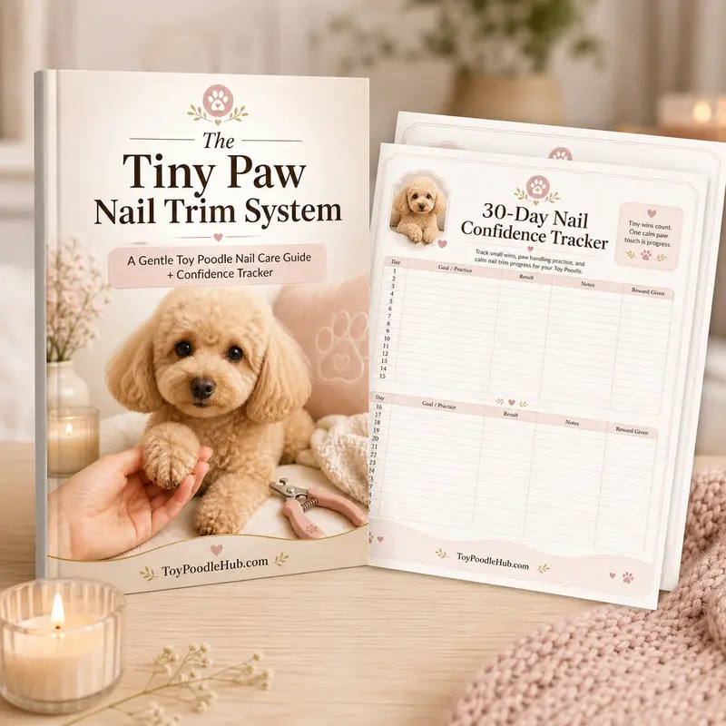 Tiny Paw Nail Trim System Toy Poodle nail care guide cover