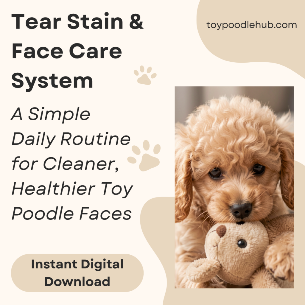 Tear Stain & Face Care System printable guide cover
