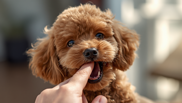 Toy Poodle Puppy Biting | Why it gets worse so quickly